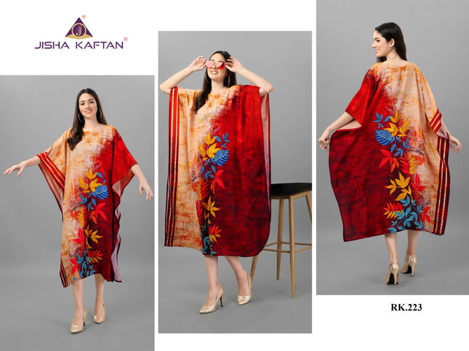 Jelite Rayon Kaftan 3 Printed Wholesale Kaftan Collection